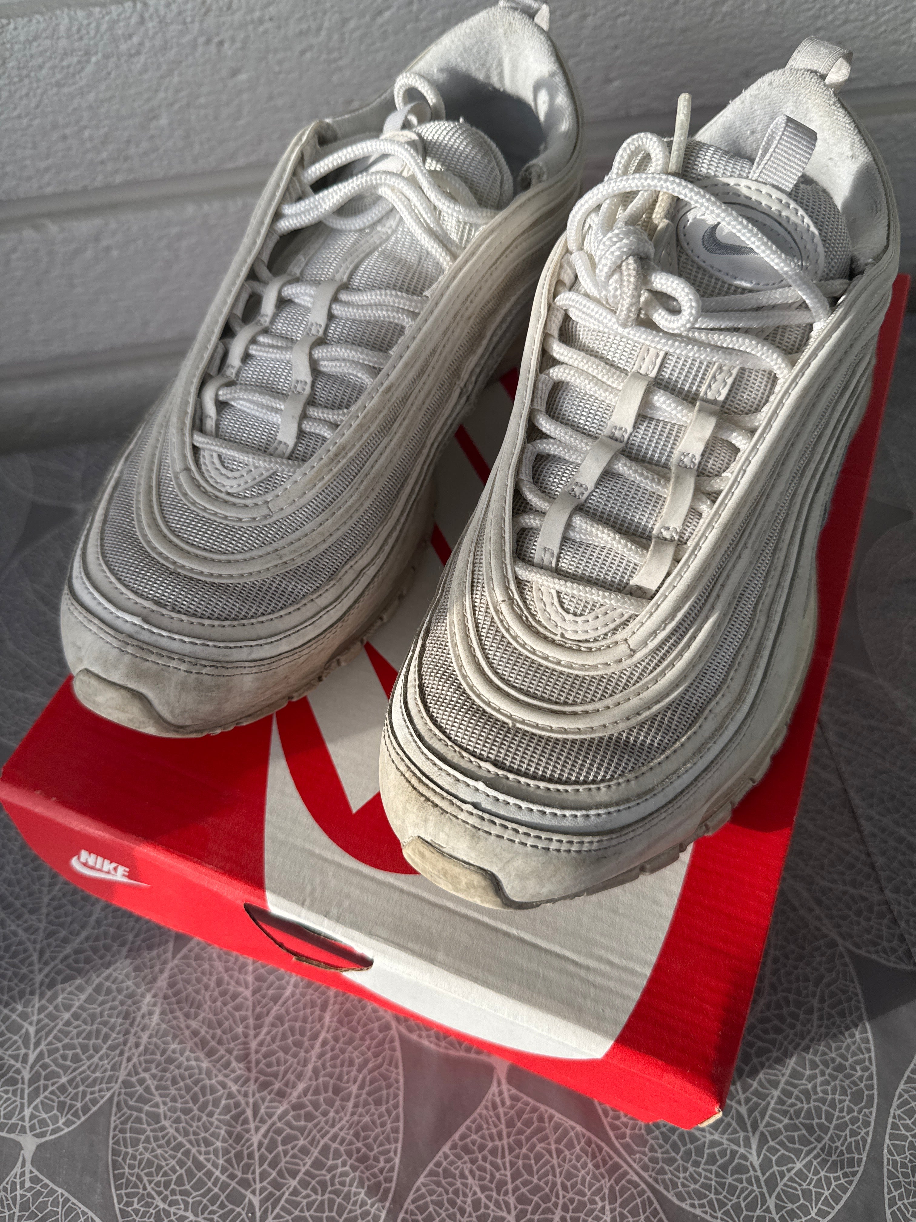 Air Max 97 Hvit 42,5 - Brukt