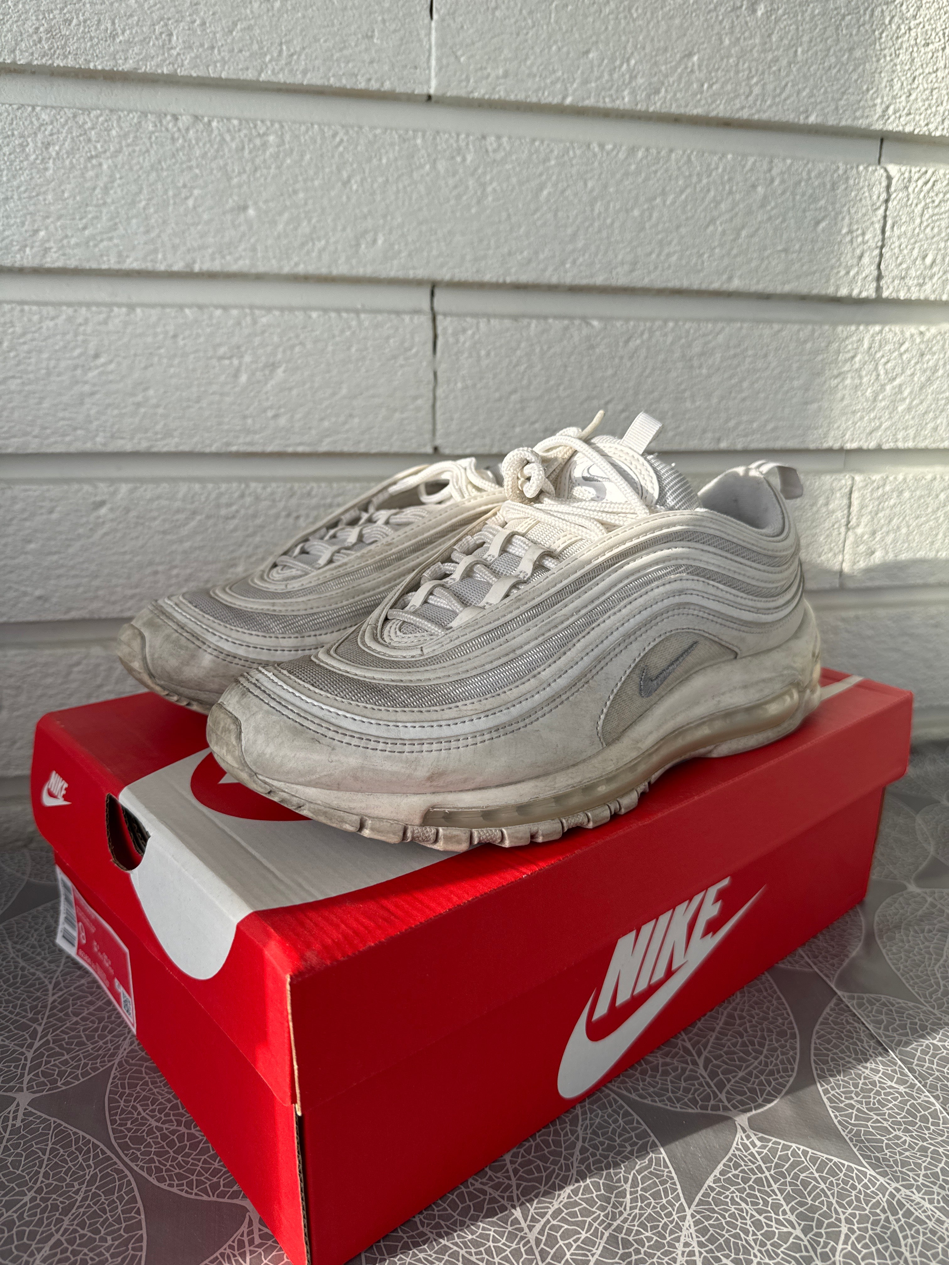 Air Max 97 Hvit 42,5 - Brukt